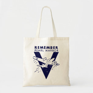 Tote Bag 2ÈME GUERRE MONDIALE White se souvient de Pearl Ha