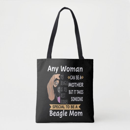 Tote Bag 30 Spécial Pour Être Une Mère Beagle (Devant)
