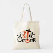 Tote Bag 31 octobre Fête d'Halloween (Dos)