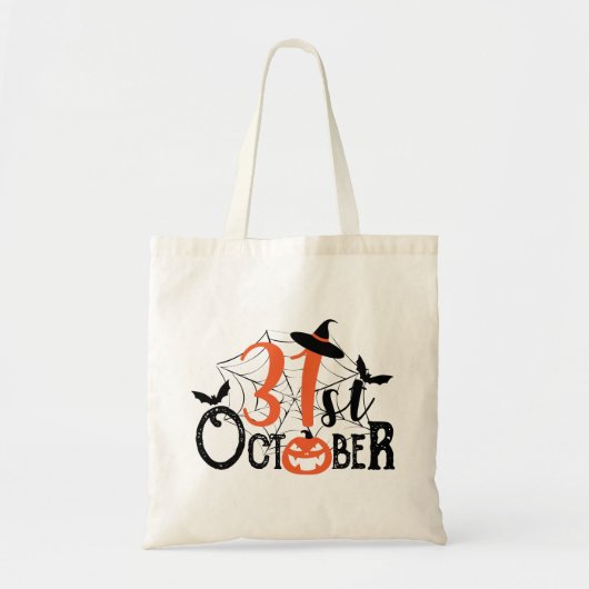 Tote Bag 31 octobre Fête d'Halloween (Devant)