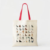 Tote Bag 36 races de pigeon (Devant)