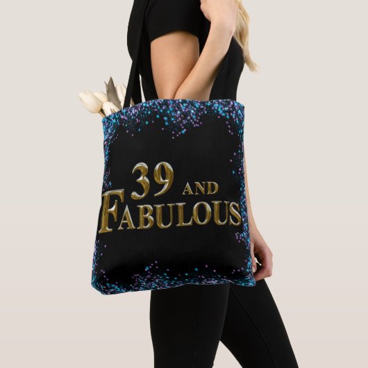 Tote Bag 39e anniversaire (De près)