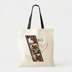 Tote Bag 3 Amis photo Couple BFF Film tendance minimaliste