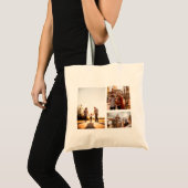 Tote Bag 3 Collage photo Modèle personnalisé (Devant (produit))