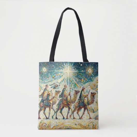 Tote Bag 3 hommes sages (Devant)