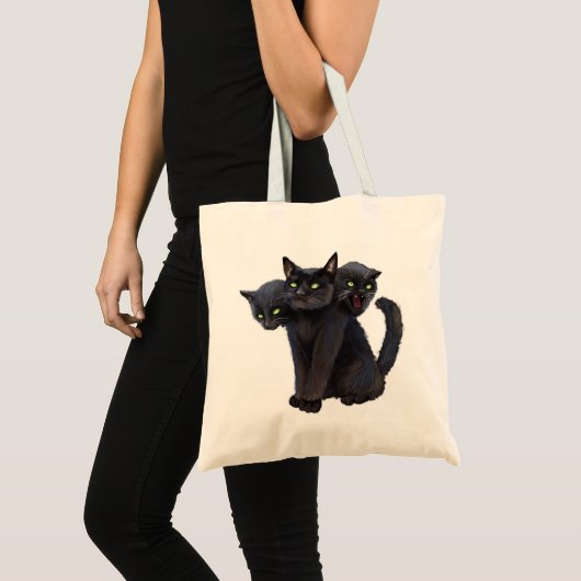 Tote Bag 3 ont dirigé le minou (Devant (produit))
