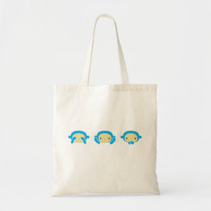 Tote Bag 3 singes sages