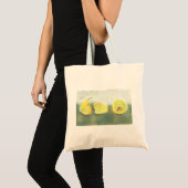 Tote Bag 3 Yellow and Green Pears (Devant (produit))
