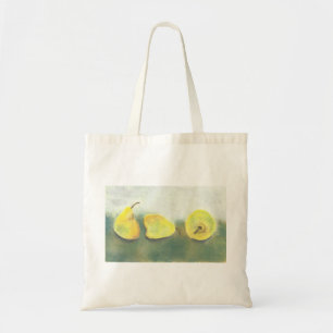 Tote Bag 3 Yellow and Green Pears