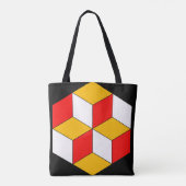 Tote Bag 3d cubes (Dos)
