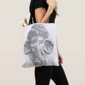 Tote Bag 3d Seigneur Ganesha - Om (De près)