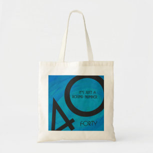 Tote Bag 40 ans, un anniversaire de décennie bleue