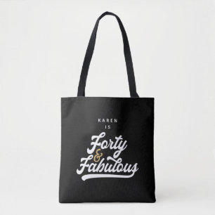 Tote Bag 40 et fabuleux noir et blanc