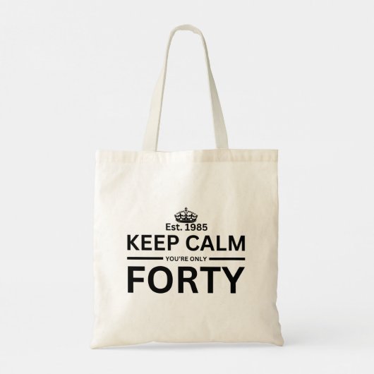 Tote Bag 40e anniversaire (Dos)