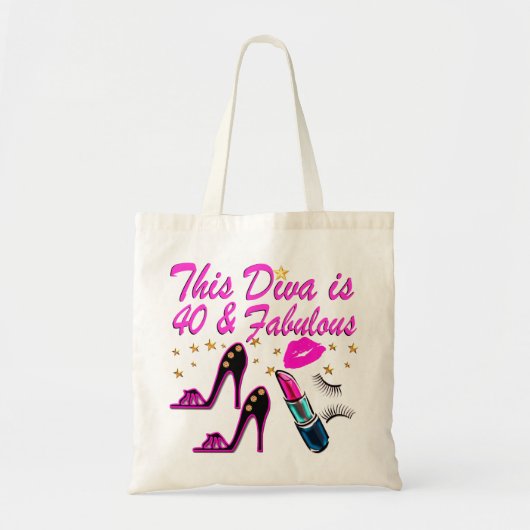 TOTE BAG 40E PARTIE DIVA (Devant)