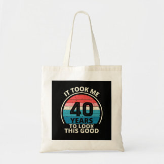 TOTE BAG 40TH BIRTHDAY