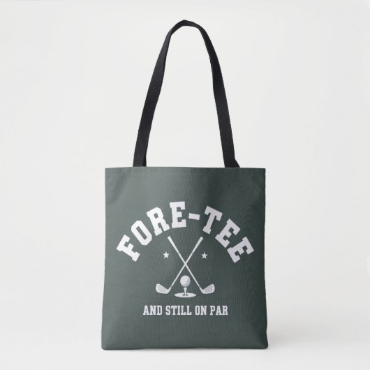 Tote Bag 40th Birthday Golf 40th Birthday Gift Golfing  (Devant)