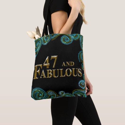Tote Bag 47e anniversaire  (De près)