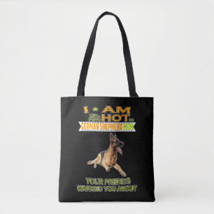 Tote Bag 4 Je suis La Psychotique Allemande Pasteur Fille T