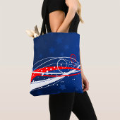 Tote Bag 4 Juillet Abstrait