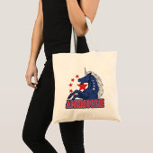 Tote Bag 4 juillet américain (Devant (produit))