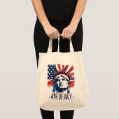 Tote Bag 4 juillet célébration de la fierté patriotique amé (Devant (produit))