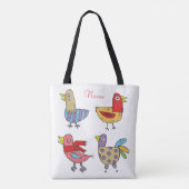 Tote Bag 4 Oiseaux amusants Thunder_Cove (Dos)