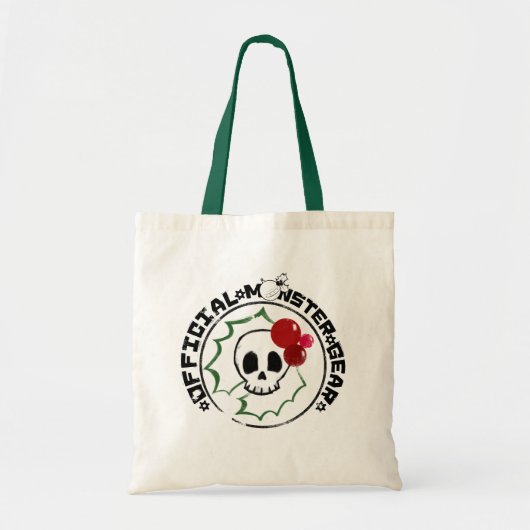 Tote Bag 4 petits monstres - logo 2 de vacances de Nessa (Devant)