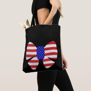 Tote Bag 4e juillet Appareils Amérique USA Drapeau Patrioti