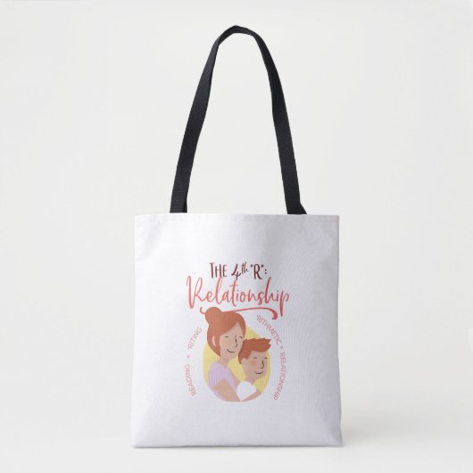 Tote Bag 4e Relation "R" Fourre-tout - Version 4 (Devant)
