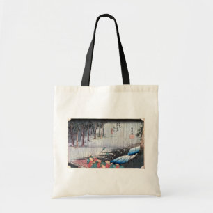 Tote Bag 50. 土山宿, 広重 Tsuchiyama-juku, Hiroshige, Ukiyo-e