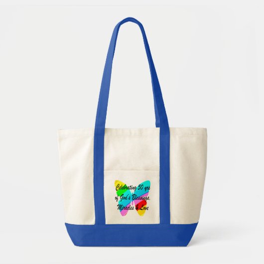 TOTE BAG 50 ANS DE BÉNÉDICTIONS (Devant)
