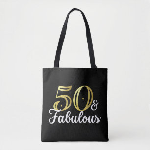 Tote Bag 50 ans et fabuleux