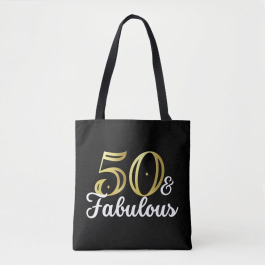 Tote Bag 50 ans et fabuleux  (Devant)