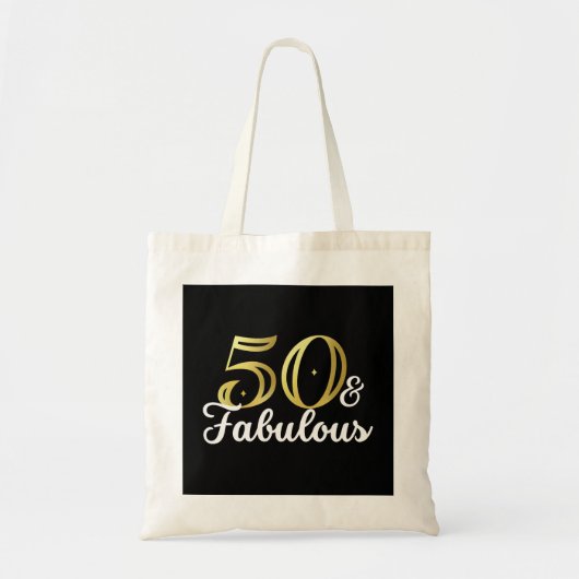 Tote Bag 50 ans et fabuleux  (Devant)