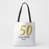 50e anniversaire ajouter nom date année noire modè