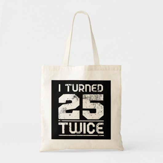 Tote Bag 50e anniversaire drôle (Devant)