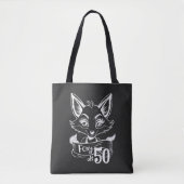 Tote Bag 50e Anniversaire, Foxy At 50, Fox/Vixen Black Whit (Devant)