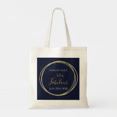 Tote Bag 50e anniversaire Marine Gold Anniversaire de fête (Dos)