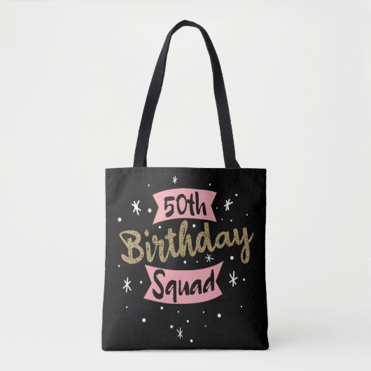 Tote Bag 50e Escouade d'anniversaire (Devant)