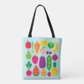 Tote Bag 5 Fruits et légumes par jour (Dos)