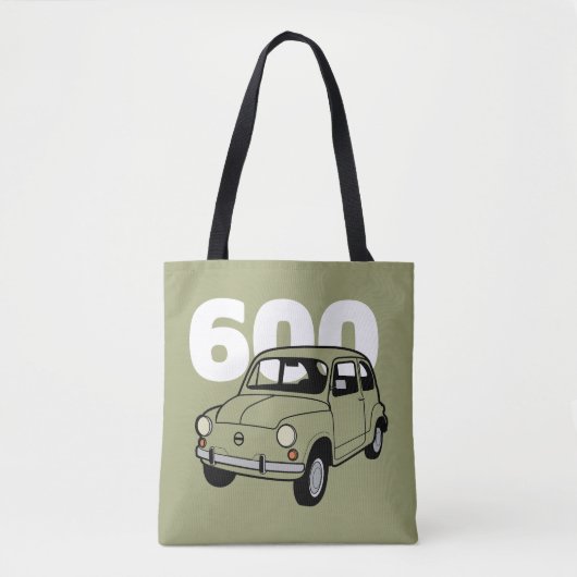 Tote Bag 600 v2 vert (Devant)