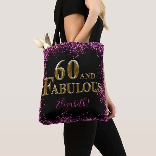 Tote Bag 60e anniversaire  (De près)