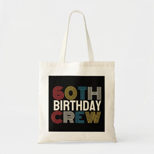Tote Bag 60e équipage d'anniversaire (Devant)