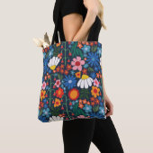 Tote Bag 60s Été rétro (De près)