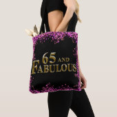 Tote Bag 65e anniversaire  (De près)