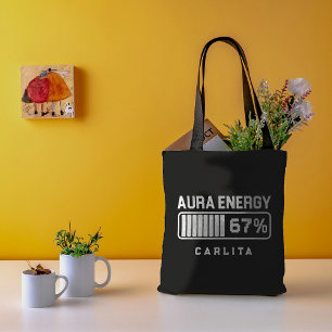 Tote Bag 67 Mème amusant Aura Énergie à 67 Six Sept Mème Ge