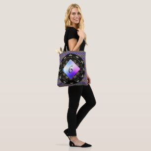 Tote Bag 6e anniversaire Mariage Coussin de ronde Amethyst