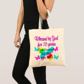 TOTE BAG 70E ANNIVERSAIRE (Devant (produit))