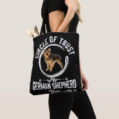 Tote Bag 7 Cercle De Confiance Mon Berger Allemand (De près)